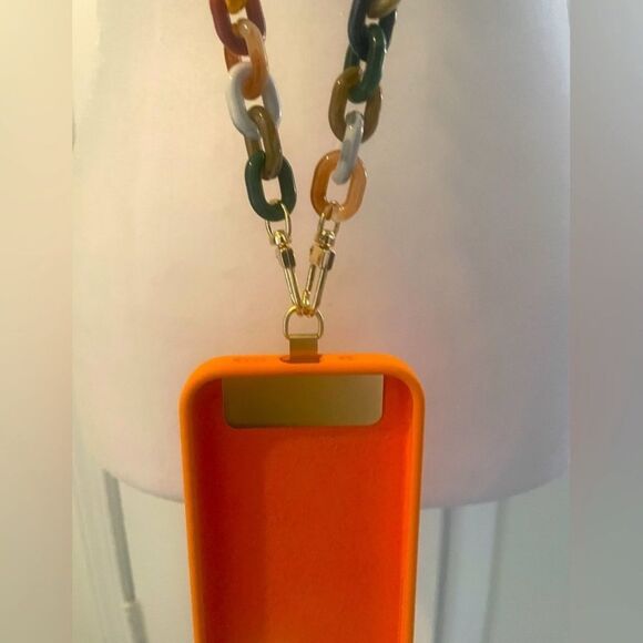 Chic Macaron-Inspired 120cm Acrylic
Crossbody Phone Chain Plus Phone Lanyard - Picture 3 of 8